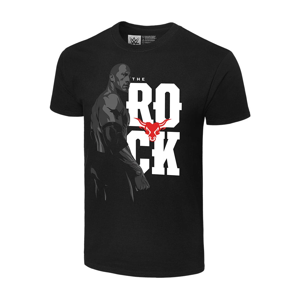 Hogan's Beach Shop The Rock "Illustrated Logo" Unisex T-Shirt 1 Hogan's Beach Shop The Rock "Illustrated Logo" Unisex T-Shirt