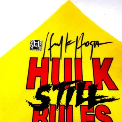 Hogan's Beach Shop AUTOGRAPHED APPAREL Hulk Hogan Signed Hulk Still Rules Bandana 7 Hogan's Beach Shop AUTOGRAPHED APPAREL Hulk Hogan Signed Hulk Still Rules Bandana
