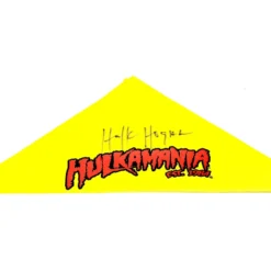 Hogan's Beach Shop Signed Hulkamania Bandana AUTOGRAPHED APPAREL