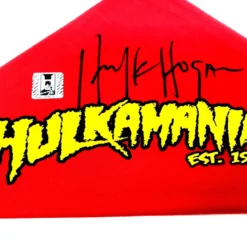Hogan's Beach Shop Signed Hulkamania Bandana AUTOGRAPHED APPAREL