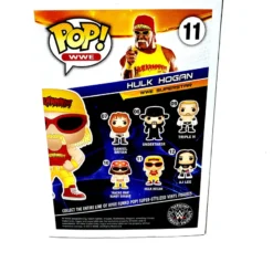 Hogan's Beach Shop AUTOGRAPHED TOYS & FIGURES Hulk Hogan Signed Funko Pop! WWE Action Figure Hulkamania! YELLOW