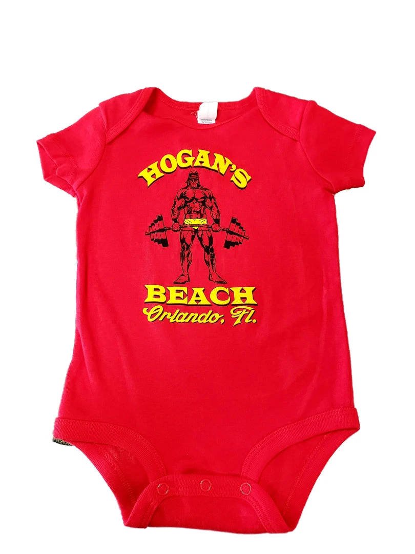 Hogan's Beach Shop KID'S Hulk Rule's Gym Onesie 1 Hogan's Beach Shop KID'S Hulk Rule's Gym Onesie
