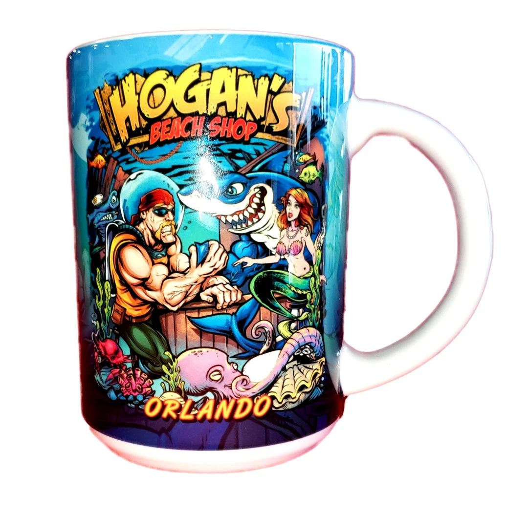 Hulk Hogan's Wrestling Shop Dive Bar Mug COFFEE MUGS 1 Hulk Hogan's Wrestling Shop Dive Bar Mug COFFEE MUGS