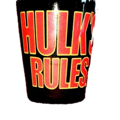 Hulk Hogan's Wrestling Shop Hulk's Rules Shot Glass