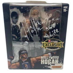 Hogan's Beach Shop Hollywood Hogan Storm Collectible Signed Figure W/ Signed 8x10