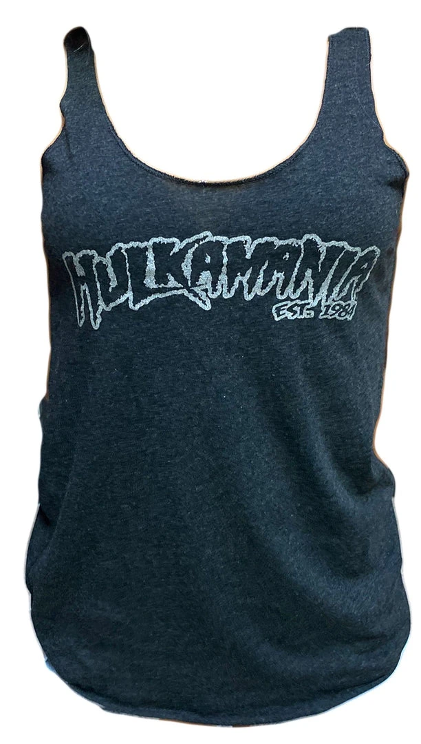 Hogan's Beach Shop Grey Reflective Hulkamania Womens Tank 1 Hogan's Beach Shop Grey Reflective Hulkamania Womens Tank