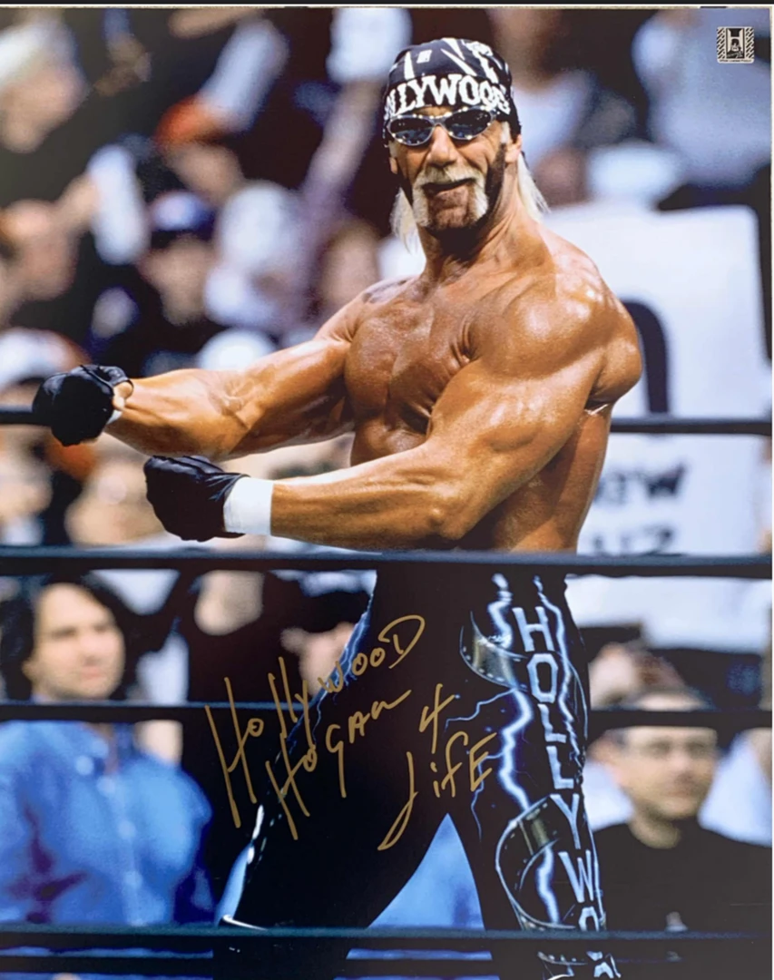 Hogan's Beach Shop AUTOGRAPHED POSTERS Hollywood Hogan Signed Poster 16X20 1 Hogan's Beach Shop AUTOGRAPHED POSTERS Hollywood Hogan Signed Poster 16X20