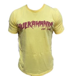 Hogan's Beach Shop CLOTHING Vintage Yellow Hulkamania Tee