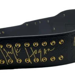 Hogan's Beach Shop AUTOGRAPHED TITLE BELTS WWE Black Intercontinental Championship Replica Title Belt 5 Hogan's Beach Shop AUTOGRAPHED TITLE BELTS WWE Black Intercontinental Championship Replica Title Belt