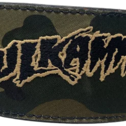 Hogan's Beach Shop Camo Hulkamania Weightbelt Signed (M) AUTOGRAPHED WEIGHT BELTS
