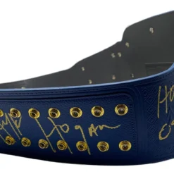 Hogan's Beach Shop AUTOGRAPHED TITLE BELTS Universal Championship Blue Replica Title Signed 5 Hogan's Beach Shop AUTOGRAPHED TITLE BELTS Universal Championship Blue Replica Title Signed