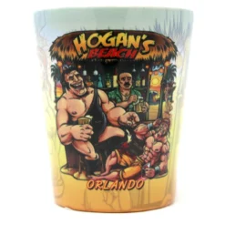 Hogan's Beach Shop SHOT GLASSES Andre Hogan Bar 2oz Shot Glass