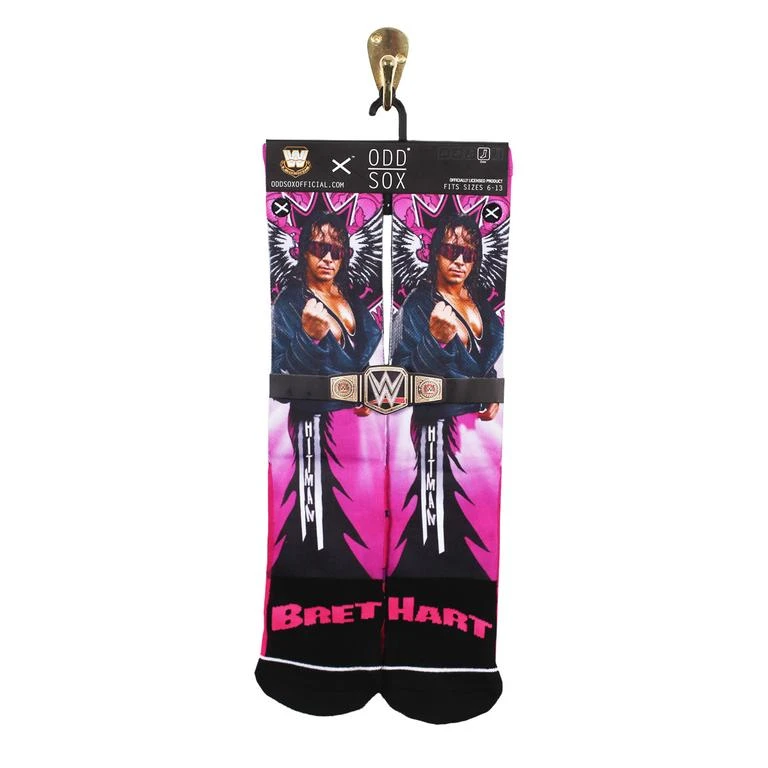 Hogan's Beach Shop Bret Hart "Hitman" ODD SOX ODD SOCKS 2 Hogan's Beach Shop Bret Hart "Hitman" ODD SOX ODD SOCKS