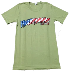 Hogan's Beach Shop CLOTHING Green Flag Hulkamania Tee