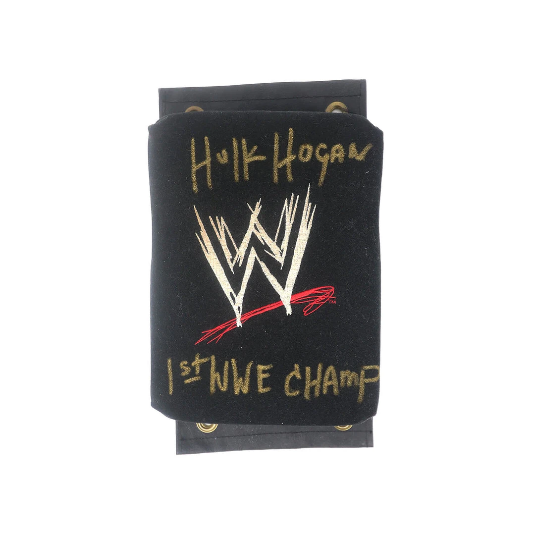 Hogan's Beach Shop Hulk Hogan Signed WWE Turnbuckle 1 Hogan's Beach Shop Hulk Hogan Signed WWE Turnbuckle