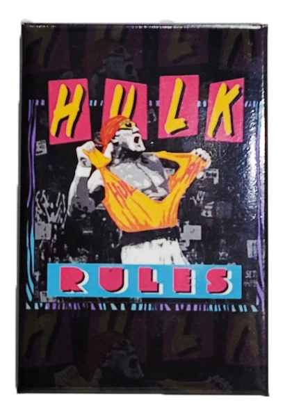 Hogan's Beach Shop Hulk Rules Flat Magnet 1 Hogan's Beach Shop Hulk Rules Flat Magnet