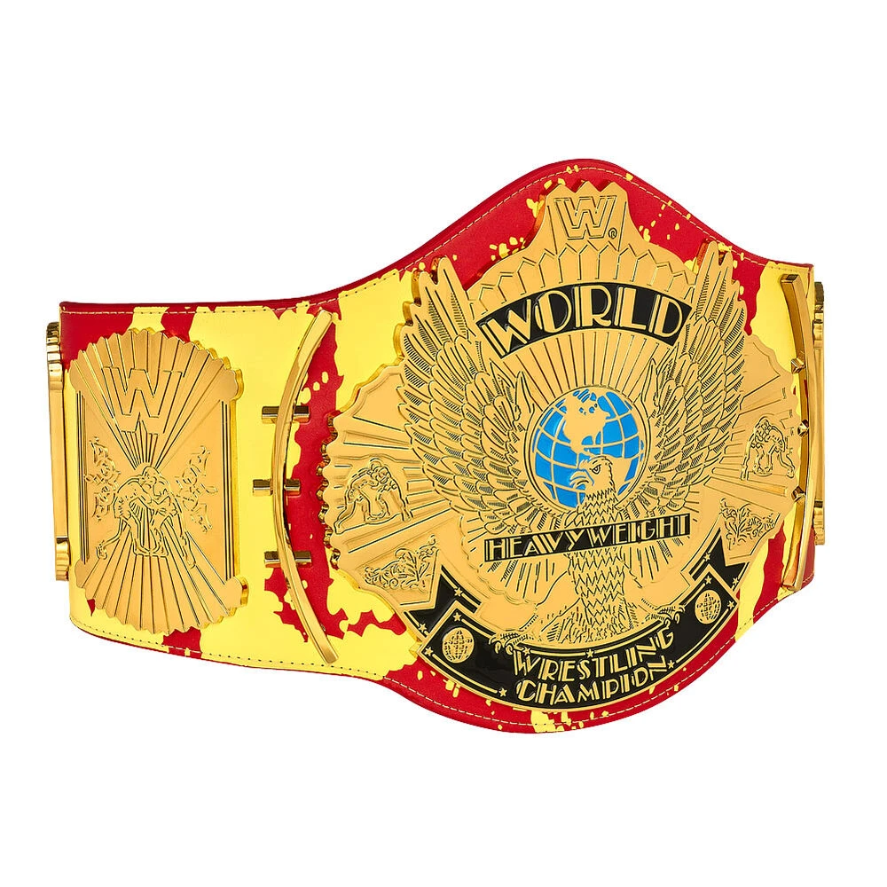 Hogan's Beach Shop BELTS Hulk Hogan "Hulkamania" Signature Series Championship Replica Title 2 Hogan's Beach Shop BELTS Hulk Hogan "Hulkamania" Signature Series Championship Replica Title
