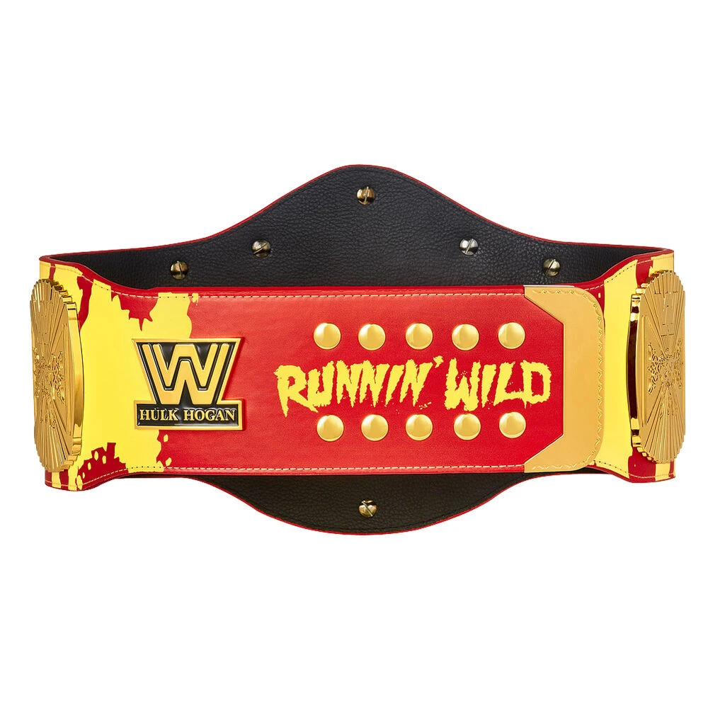 Hogan's Beach Shop BELTS Hulk Hogan "Hulkamania" Signature Series Championship Replica Title 3 Hogan's Beach Shop BELTS Hulk Hogan "Hulkamania" Signature Series Championship Replica Title