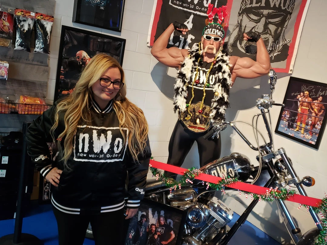 Hogan's Beach Shop NWO Vintage Black/White Chalk Line Jacket COLD WEATHER 2 Hogan's Beach Shop NWO Vintage Black/White Chalk Line Jacket COLD WEATHER