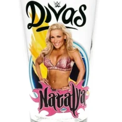 Hogan's Beach Shop Natalya WWE Pint Glass SOUVENIRS
