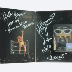 Hogan's Beach Shop WWE 2K15 PS4 Hollywood Hogan Pop Figure SIGNED
