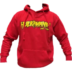 Hogan's Beach Shop COLD WEATHER Red Hulkamania Hoodie