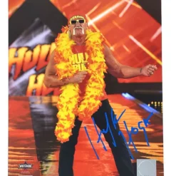 Hogan's Beach Shop Hulk Hogan Signed Hogan Boa Photo AUTOGRAPHED PHOTOS