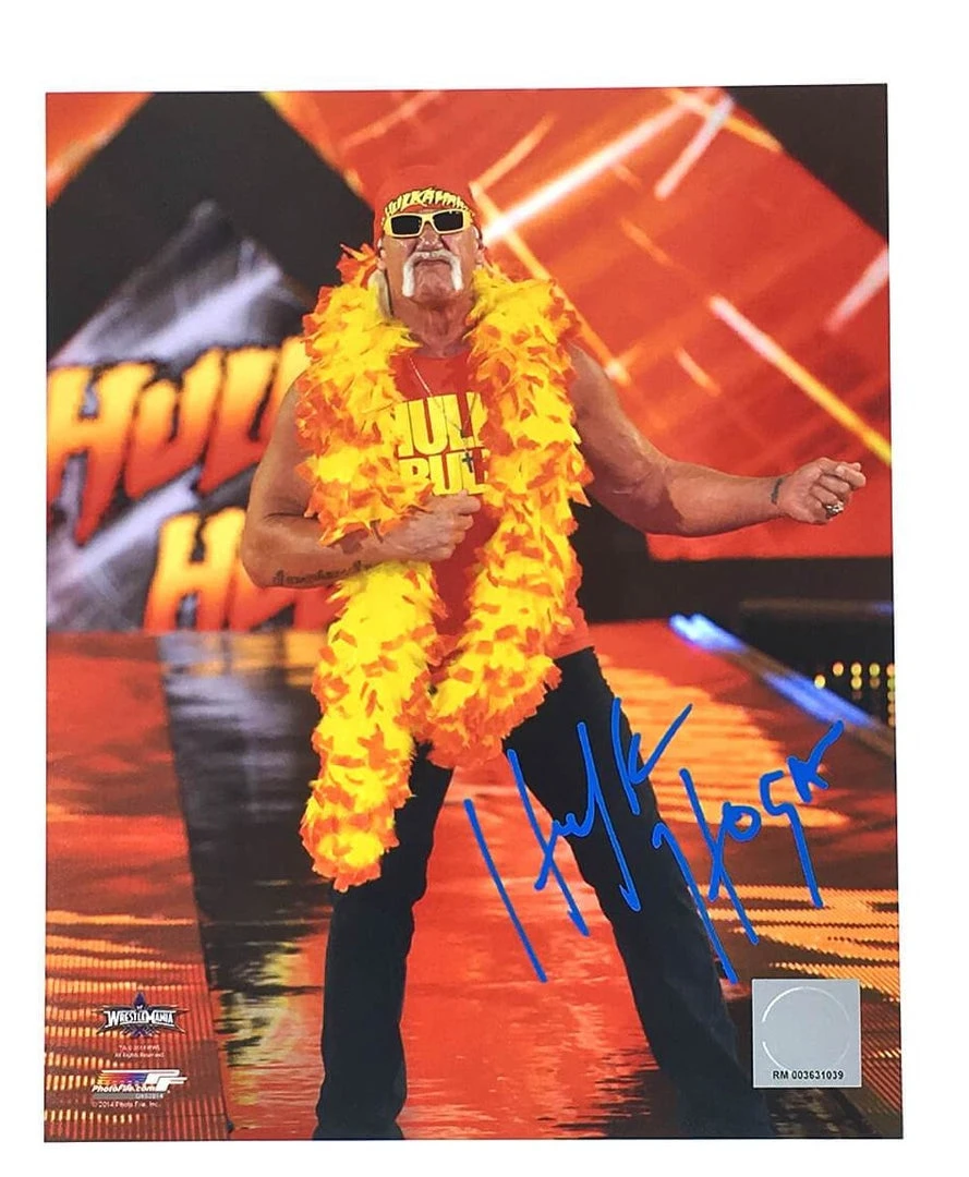 Hogan's Beach Shop Hulk Hogan Signed Hogan Boa Photo AUTOGRAPHED PHOTOS 1 Hogan's Beach Shop Hulk Hogan Signed Hogan Boa Photo AUTOGRAPHED PHOTOS