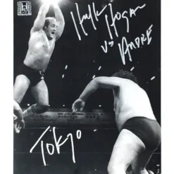 Hogan's Beach Shop Hulk Hogan Signed Hogan IWGP Photo AUTOGRAPHED PHOTOS