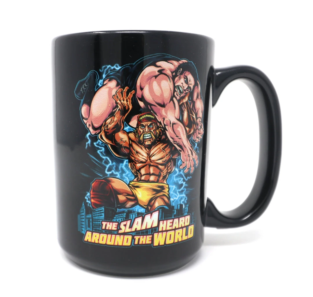 Hogan's Beach Shop Andre Slam 15oz Ceramic Mug 1 Hogan's Beach Shop Andre Slam 15oz Ceramic Mug