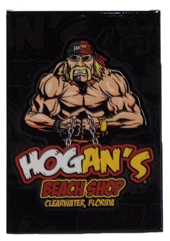 Hogan's Beach Shop Split Face Flat Magnet SOUVENIRS 1 Hogan's Beach Shop Split Face Flat Magnet SOUVENIRS