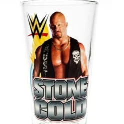 Hogan's Beach Shop HOUSEWARES Stone Cold Steve Austin WWE Pint Glass
