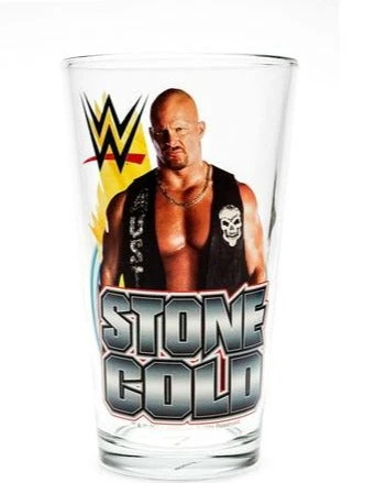 Hogan's Beach Shop HOUSEWARES Stone Cold Steve Austin WWE Pint Glass 1 Hogan's Beach Shop HOUSEWARES Stone Cold Steve Austin WWE Pint Glass