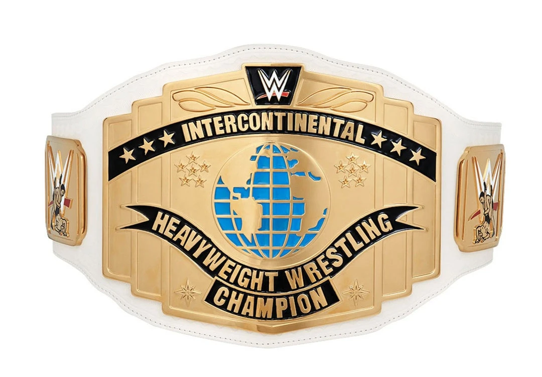 Hogan's Beach Shop White WWE Intercontinental Championship Commemorative Title Belt BELTS 1 Hogan's Beach Shop White WWE Intercontinental Championship Commemorative Title Belt BELTS