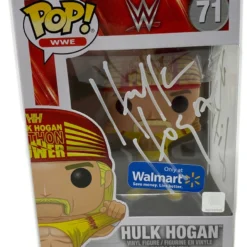 Hogan's Beach Shop Python Power Funko Pop Signed In White