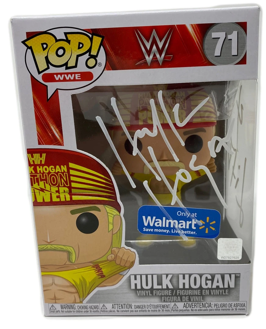 Hogan's Beach Shop Python Power Funko Pop Signed In White 1 Hogan's Beach Shop Python Power Funko Pop Signed In White