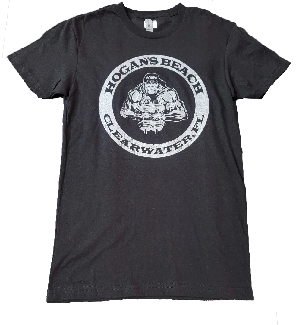 Hogan's Beach Shop CLOTHING Black Reflective Circle Crab HBS Tee 1 Hogan's Beach Shop CLOTHING Black Reflective Circle Crab HBS Tee