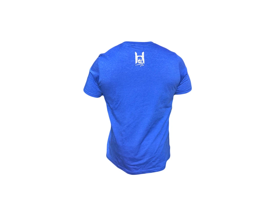 Hogan's Beach Shop Mens Hulkamania Blue Reflective Tee CLOTHING 2 Hogan's Beach Shop Mens Hulkamania Blue Reflective Tee CLOTHING