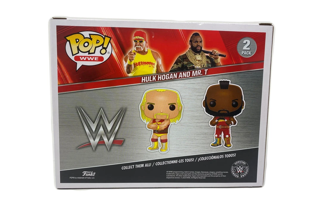 Hogan's Beach Shop - Hulk Hogan & Mr. T, Hulkamania 2 Pack, Yellow Amazon Exclusive (51720) Signed Funko Pop! WWE AUTOGRAPHED TOYS & FIGURES 3 Hogan's Beach Shop - Hulk Hogan & Mr. T, Hulkamania 2 Pack, Yellow Amazon Exclusive (51720) Signed Funko Pop! WWE AUTOGRAPHED TOYS & FIGURES