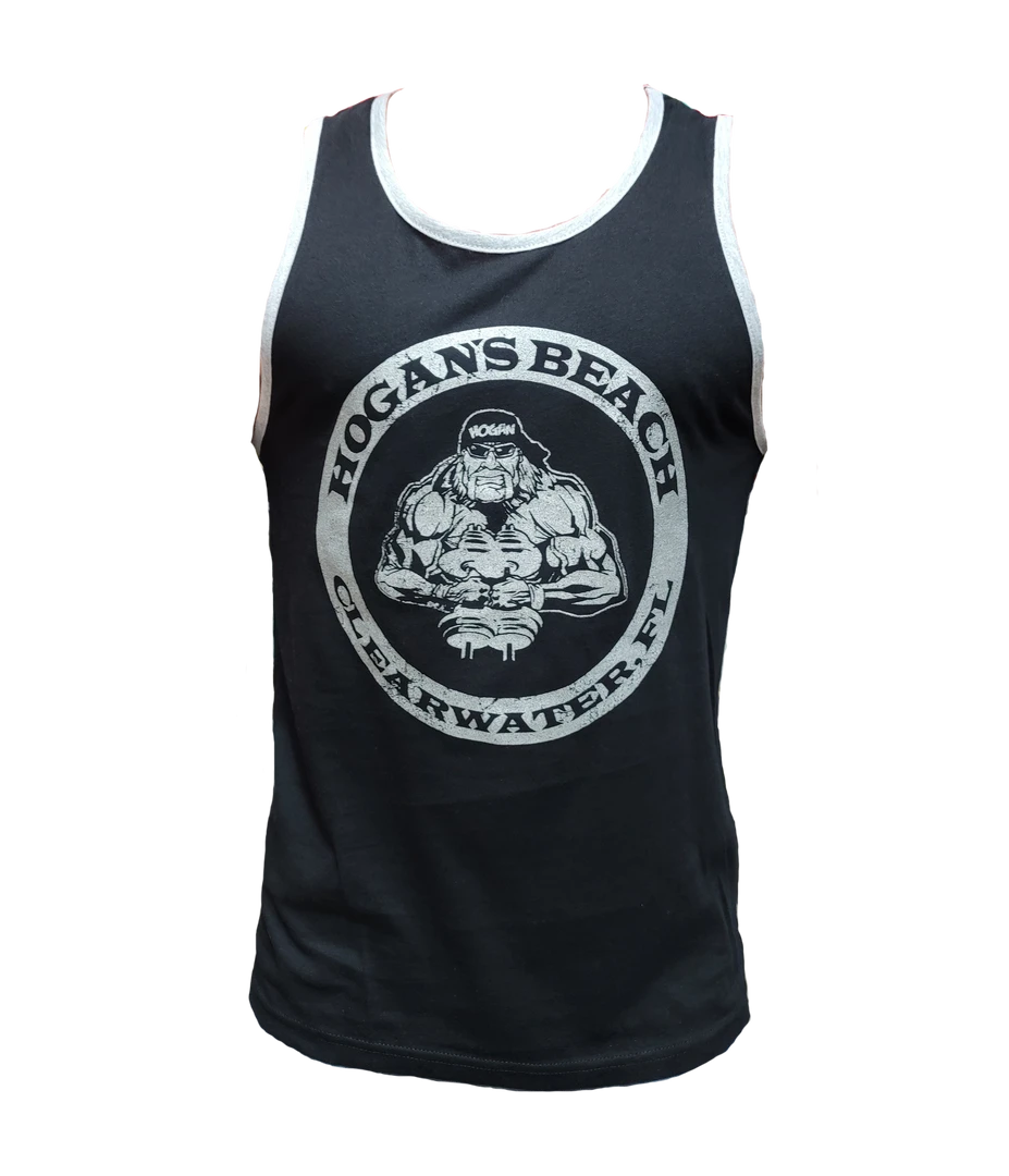 Hogan's Beach Shop CLOTHING Black Reflective HBS Circle Crab Tank 1 Hogan's Beach Shop CLOTHING Black Reflective HBS Circle Crab Tank