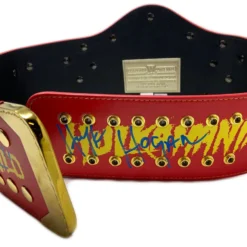 Hogan's Beach Shop Hulk Hogan "Hulkamania" Signature Series Championship Replica Title Signed!