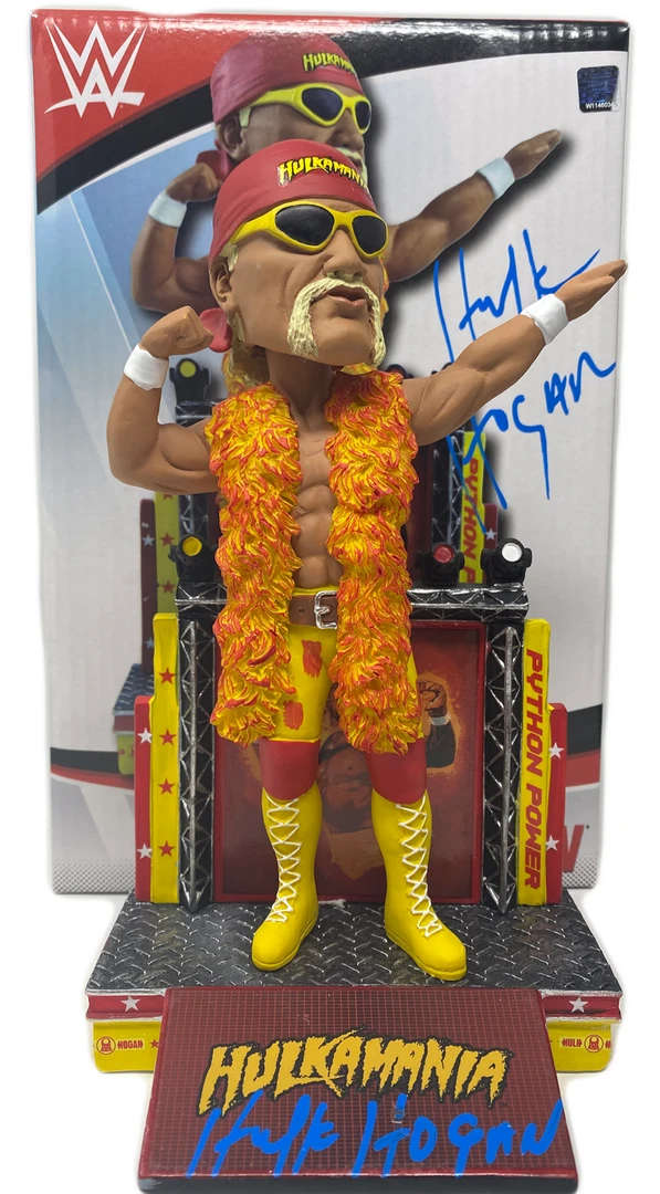 Hogan's Beach Shop AUTOGRAPHED TOYS & FIGURES WWE Hulk Hogan Autographed Bobblehead 1 Hogan's Beach Shop AUTOGRAPHED TOYS & FIGURES WWE Hulk Hogan Autographed Bobblehead