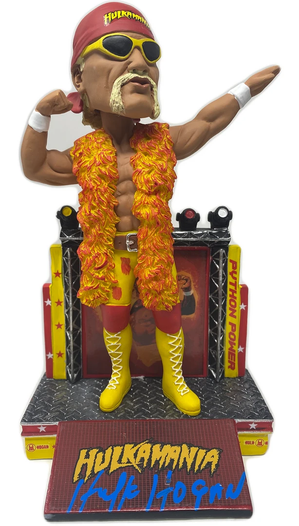 Hogan's Beach Shop AUTOGRAPHED TOYS & FIGURES WWE Hulk Hogan Autographed Bobblehead 2 Hogan's Beach Shop AUTOGRAPHED TOYS & FIGURES WWE Hulk Hogan Autographed Bobblehead