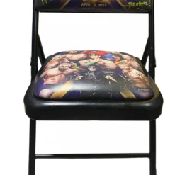 Hogan's Beach Shop AUTOGRAPHED MEDIA Wrestlemania 30 Hulk Hogan Signed Seat