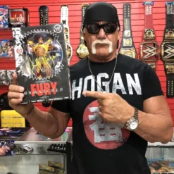 Hogan's Beach Shop Hulk Hogan Signed Unmatched Fury Figure