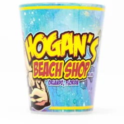 Hogan's Beach Shop HBS Blue 2oz Shot Glass