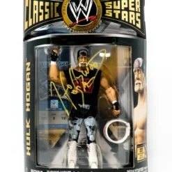 Hogan's Beach Shop Hulk Hogan Signed WWE Classic Superstars Action Figure