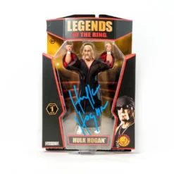 Hogan's Beach Shop Hulk Hogan Signed Legends Of The Ring Action Figure