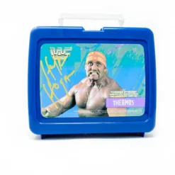 Hogan's Beach Shop Hulk Hogan Signed Vintage Thermos Lunch Box