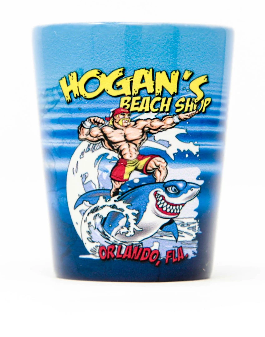 Hogan's Beach Shop HBS Shark 2oz Shot Glass SHOT GLASSES 1 Hogan's Beach Shop HBS Shark 2oz Shot Glass SHOT GLASSES